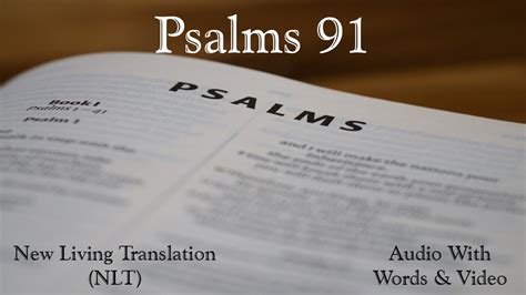 Psalms 9115 NLT. . Psalms 91 nlt